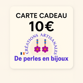 Carte Cadeau Bijoux – Offrez l'Élégance Personnalisée | Le choix parfait pour un cadeau raffiné et artisanal.