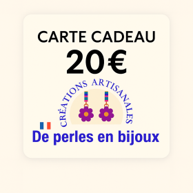 Carte Cadeau Bijoux – Offrez l'Élégance Personnalisée | Le choix parfait pour un cadeau raffiné et artisanal.