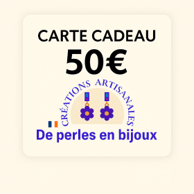 Carte Cadeau Bijoux – Offrez l'Élégance Personnalisée | Le choix parfait pour un cadeau raffiné et artisanal.