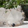 Bracelet Agate Veine de Dragon & Fer à Cheval | Bijou raffiné, symbole de chance et d’élégance, fait main dans le Cotentin.