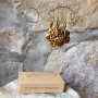 Boucles Savana réversibles léopard et or – Bijoux artisanaux français