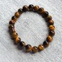Bracelet Tigrou en perles œil de tigre naturelles fait main