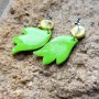 Boucles d’oreilles Pastélia ailes pastel – Bijou artisanal unique