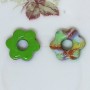 Petites pampilles fleurs Laurette Pastélia pastel – Accessoires interchangeables pour créoles