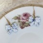 Nébula – Boucles d’oreilles nœuds marbrés bleus | De Perles en Bijoux