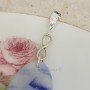 Boucles d’oreilles Nila argent et bleues – Élégance artisanale