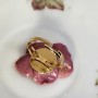 Bague Rosarose – Fleur vieux rose pailleté, élégance artisanale