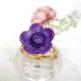 Parure Violette scintillante – Bijoux faits main