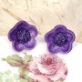 Parure Violette scintillante – Bijoux faits main