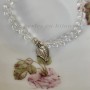 Cristalyne – Bracelet cristal de roche et cristal autrichien