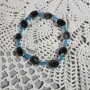 Zanzibar 2, bracelet graines de zanzibar et perles cristal autrichien